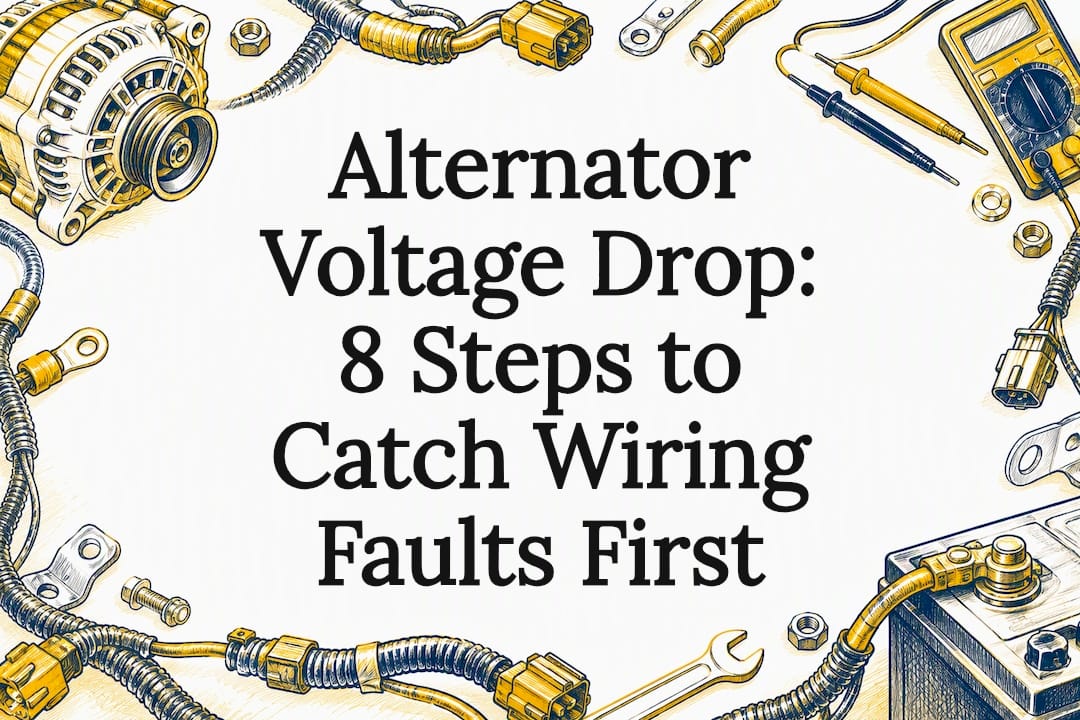 Alternator Voltage Drop: 8 Steps to Catch Wiring Faults First